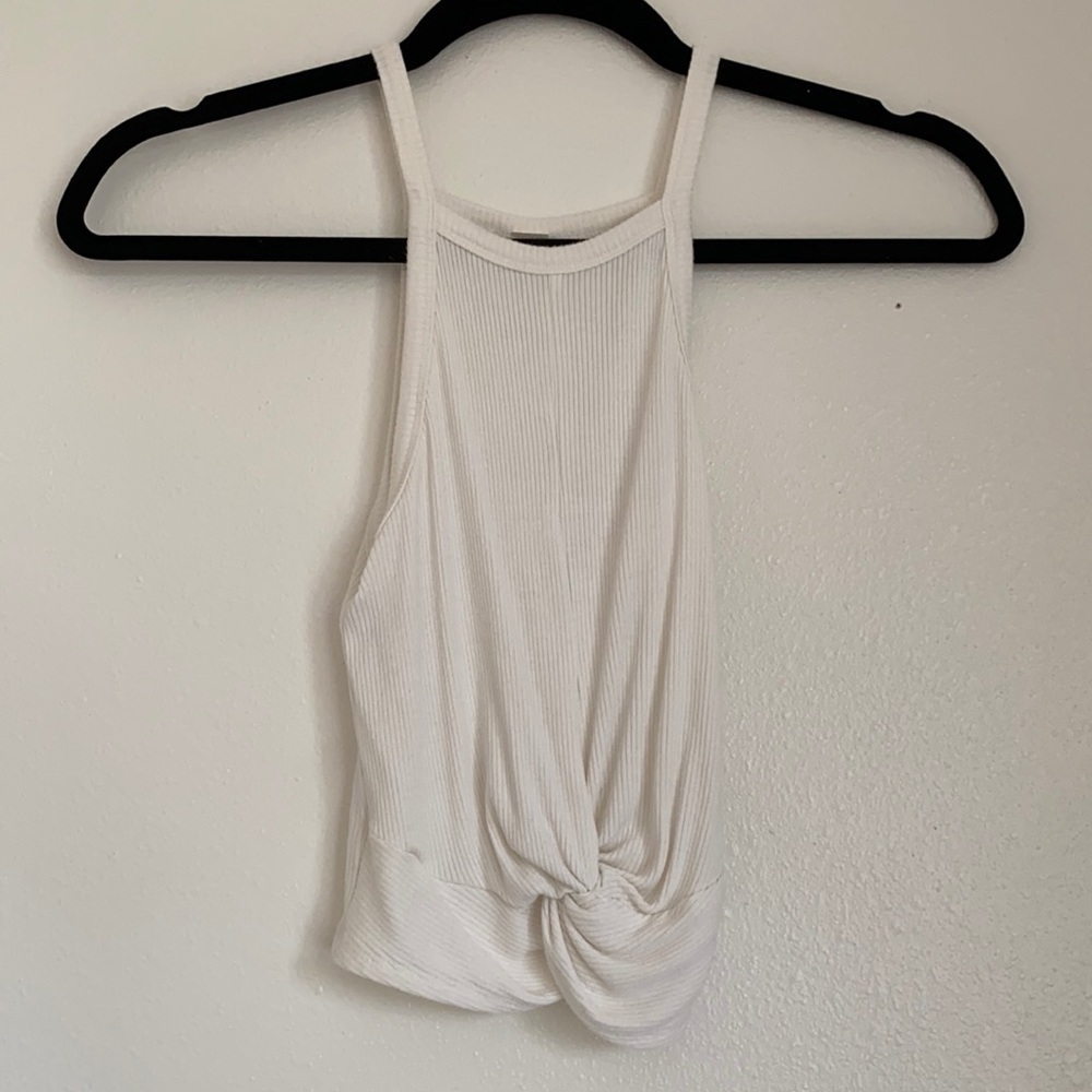 White tank top